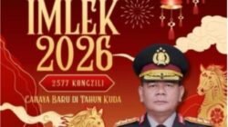 Ucapan Imlek 2577, Polda Kaltim Teguhkan Komitmen Toleransi