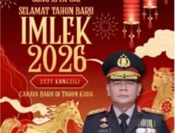 Ucapan Imlek 2577, Polda Kaltim Teguhkan Komitmen Toleransi