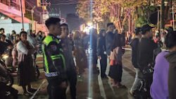 Polresta Samarinda Amankan Bedug Sahur Kampung Ramadhan di TCHub, Lalu Lintas Tetap Lancar