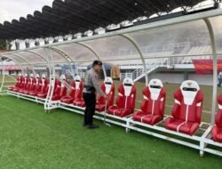 Brimob Polda Kaltim Perketat Pengamanan Laga Borneo FC vs Persita di Stadion Segiri