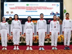 Pemprov Kaltim Berangkatkan Enam Pelajar untuk Seleksi Paskibraka Nasional 2026