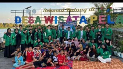 HMPS MPI UINSI Samarinda Berdayakan Desa Pela Lewat Program Pengabdian Masyarakat
